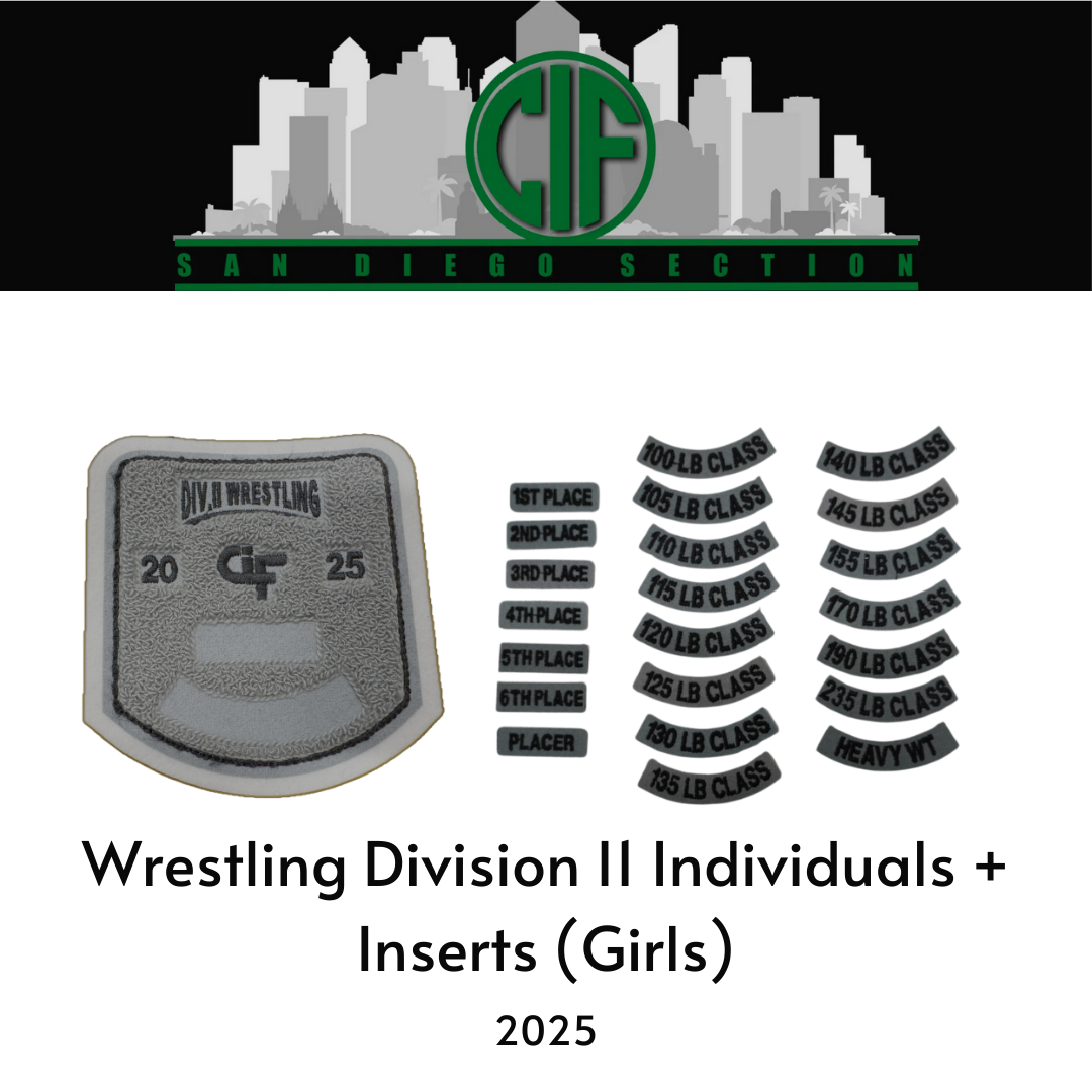 Girls Division 2 Wrestling Individuals + Inserts (Girls) 2025