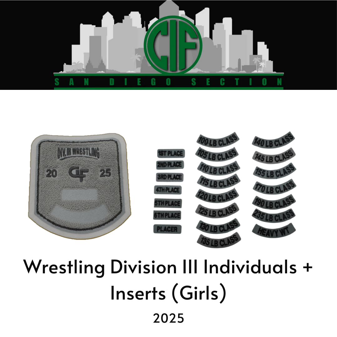 Girls Division 3 Wrestling Individuals + Inserts (Girls) 2025