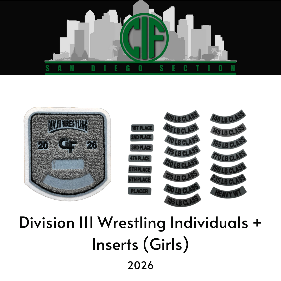 Girls Division 3 Wrestling Individuals + Inserts (Girls) 2026