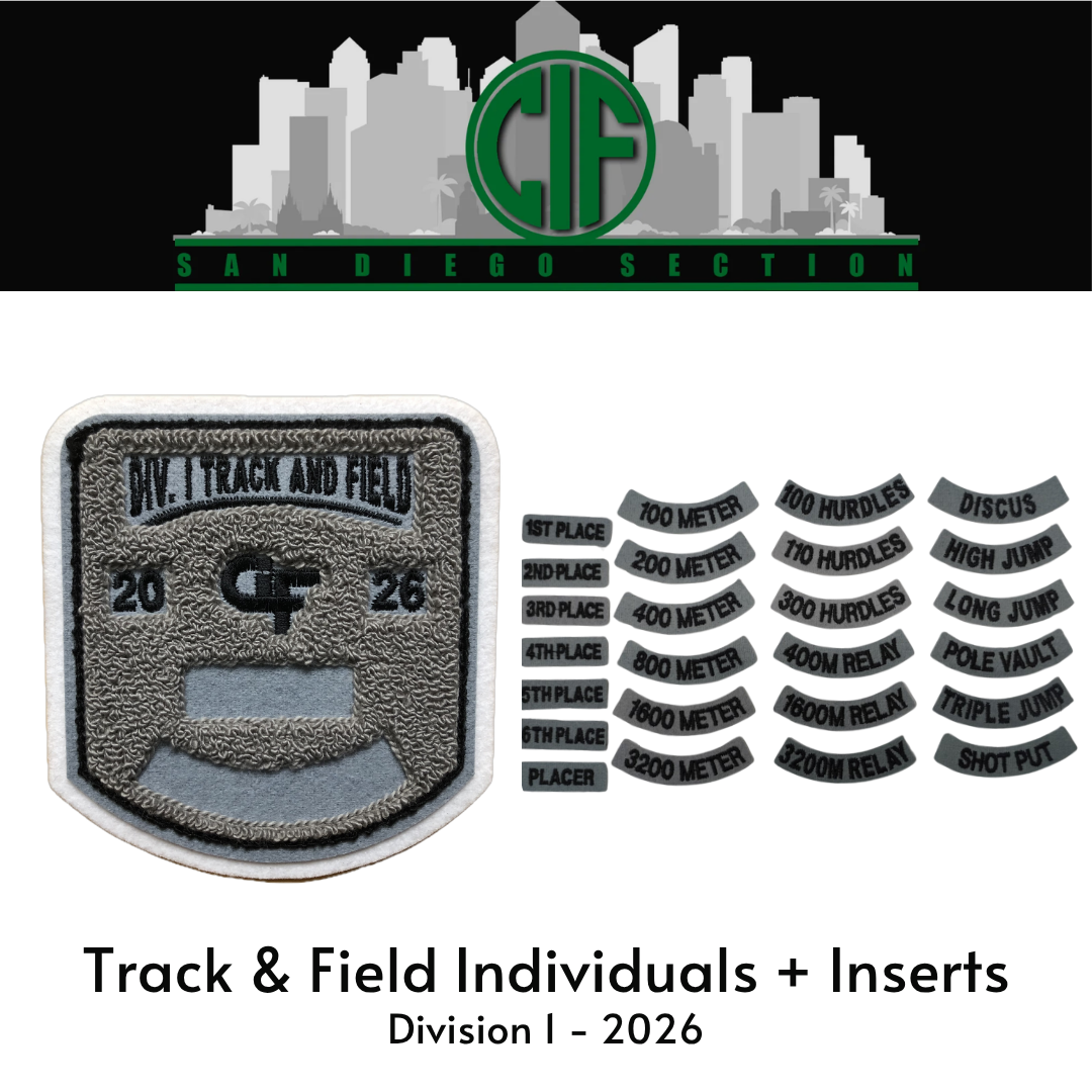 Track & Field Individuals Division 1 + Inserts 2026