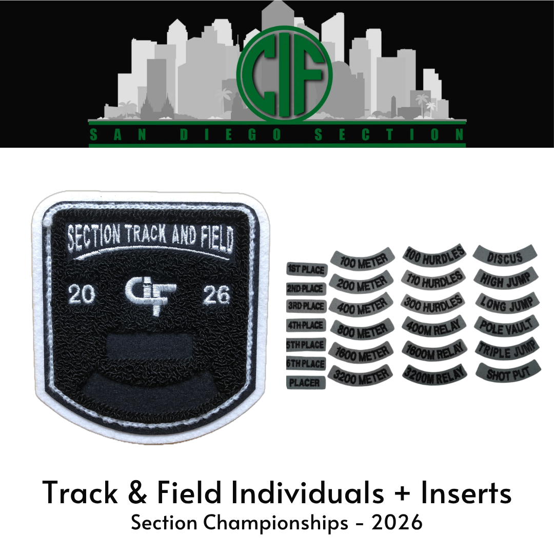 Track & Field Individuals Section Medalist + Inserts 2026