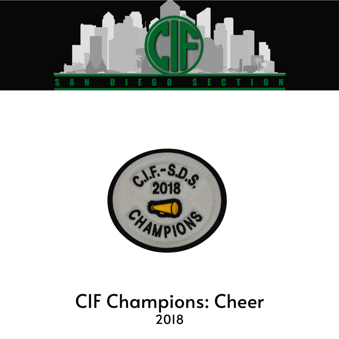 CIF Champions: Cheer 2018