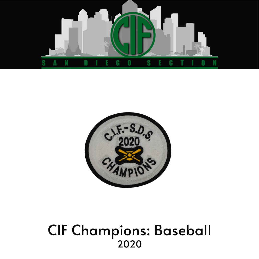 CIF Champions: Baseball 2020