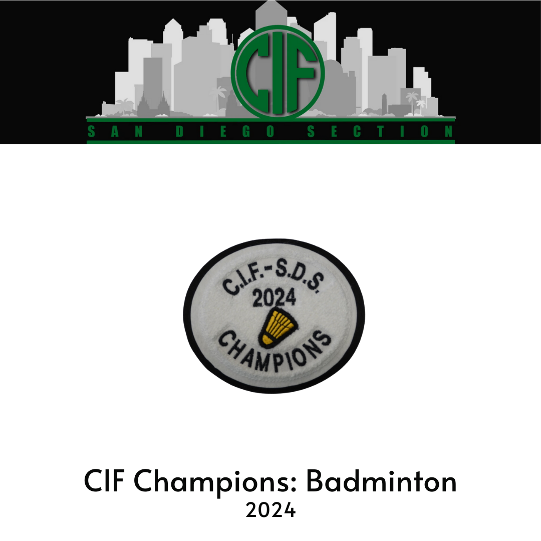 CIF Champions: Badminton 2024