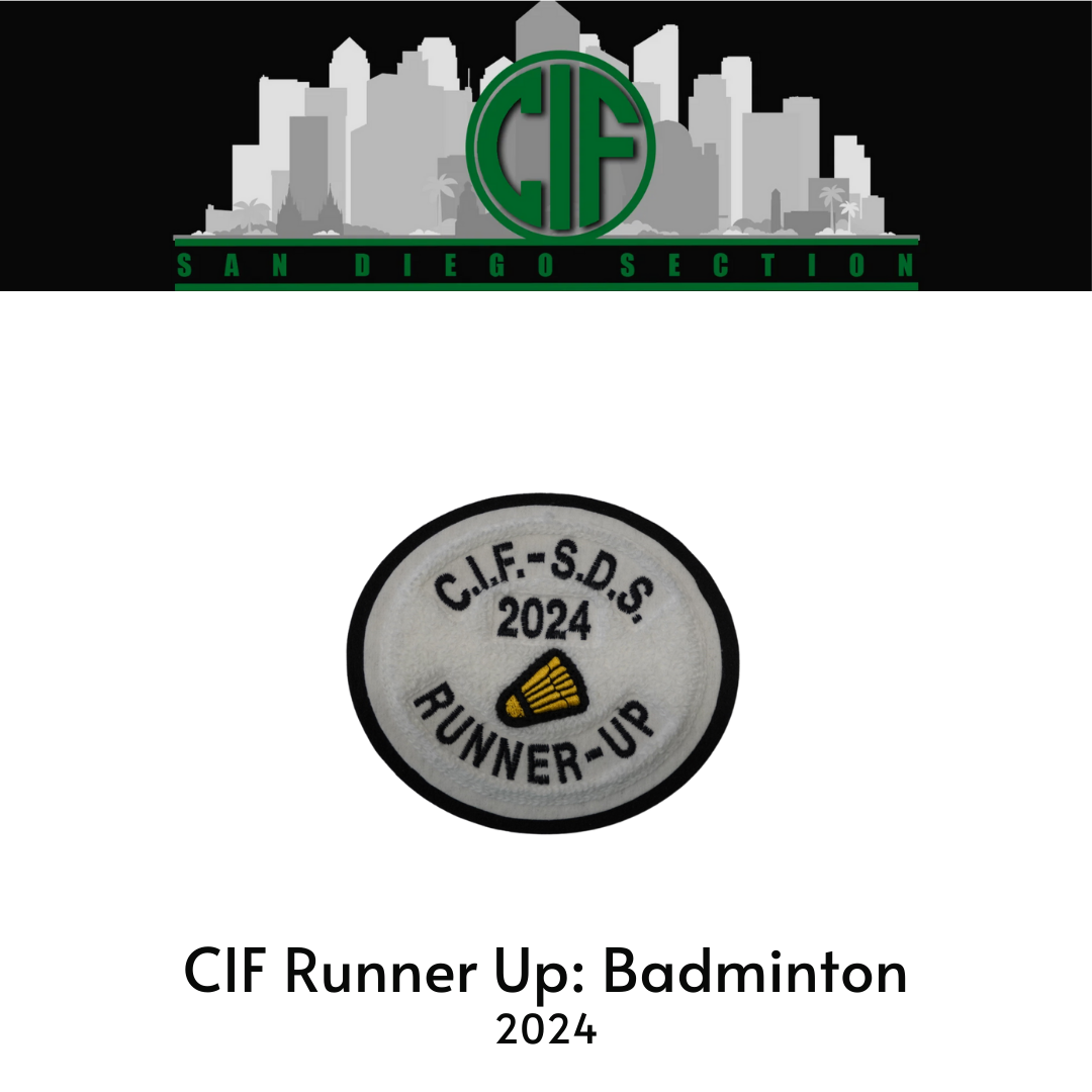 CIF Runner Up: Badminton 2024