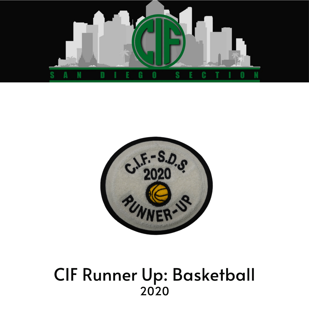 CIF Runner Up: Basketball 2020