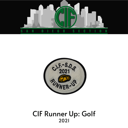 CIF Runner Up: Golf 2021