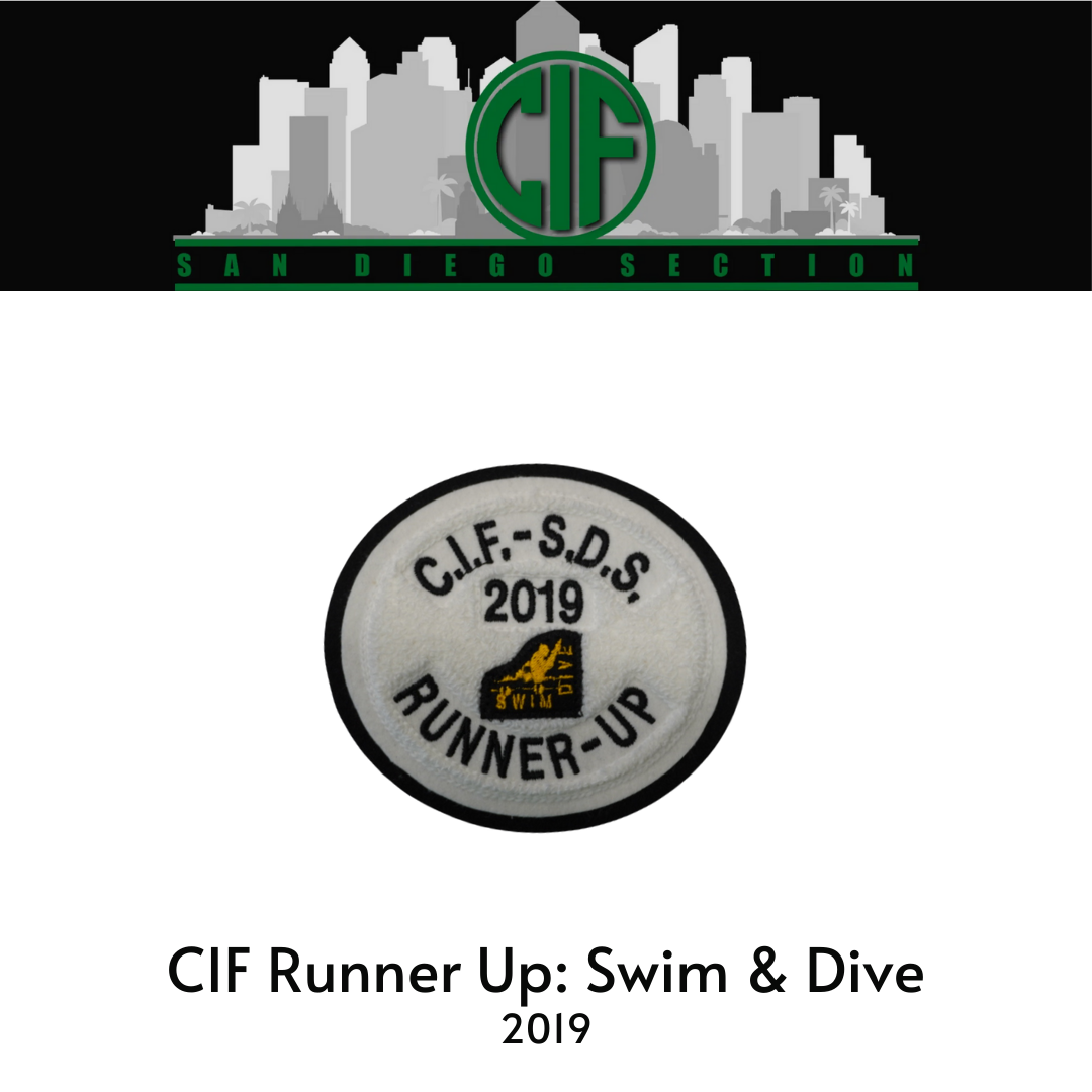 CIF Runner Up: Swim & Dive 2019