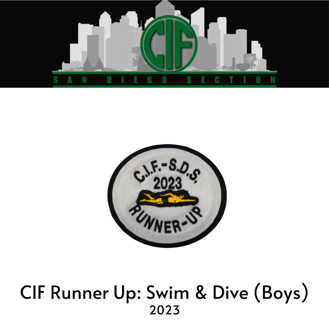 CIF Runner Up: Swim & Dive (Boys) 2023