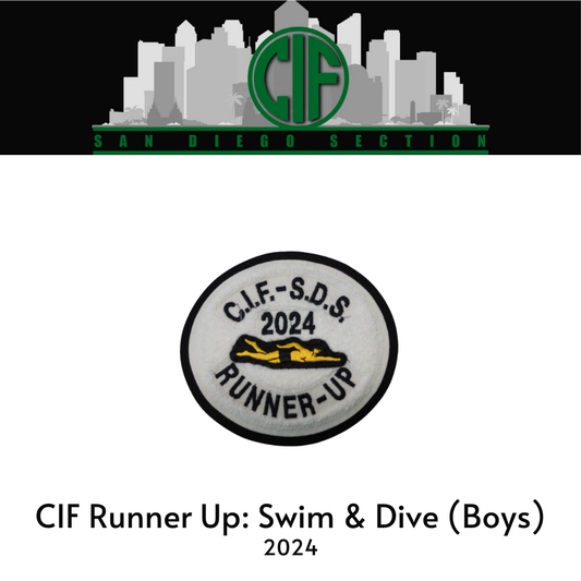 CIF Runner Up: Swim & Dive (Boys) 2024