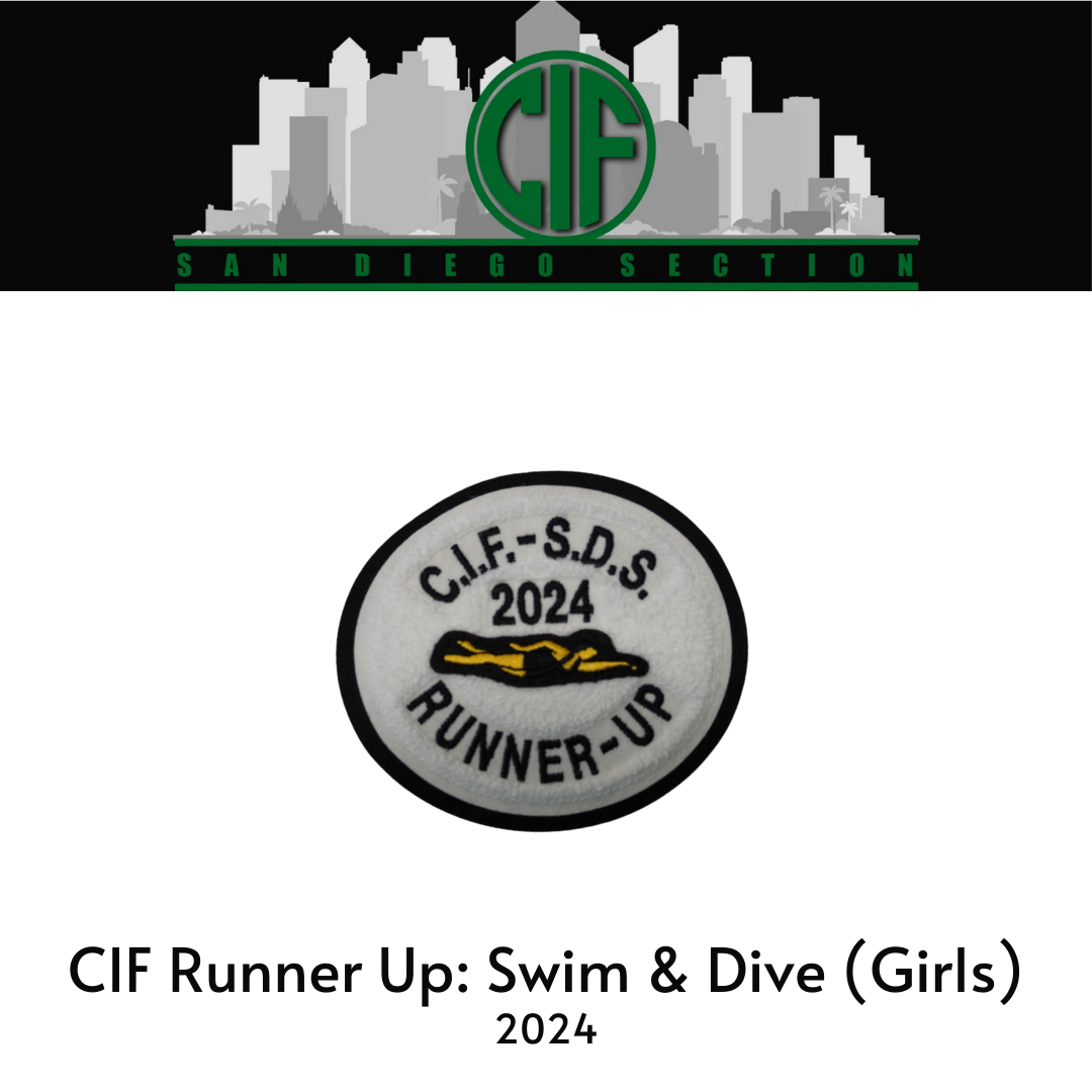 CIF Runner Up: Swim & Dive (Girls) 2024