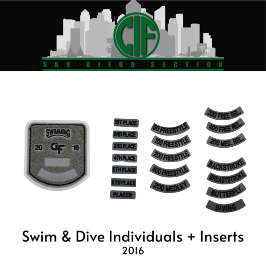 Swim & Dive Individuals + Inserts 2016