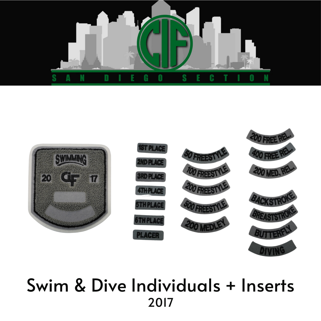 Swim & Dive Individuals + Inserts 2017