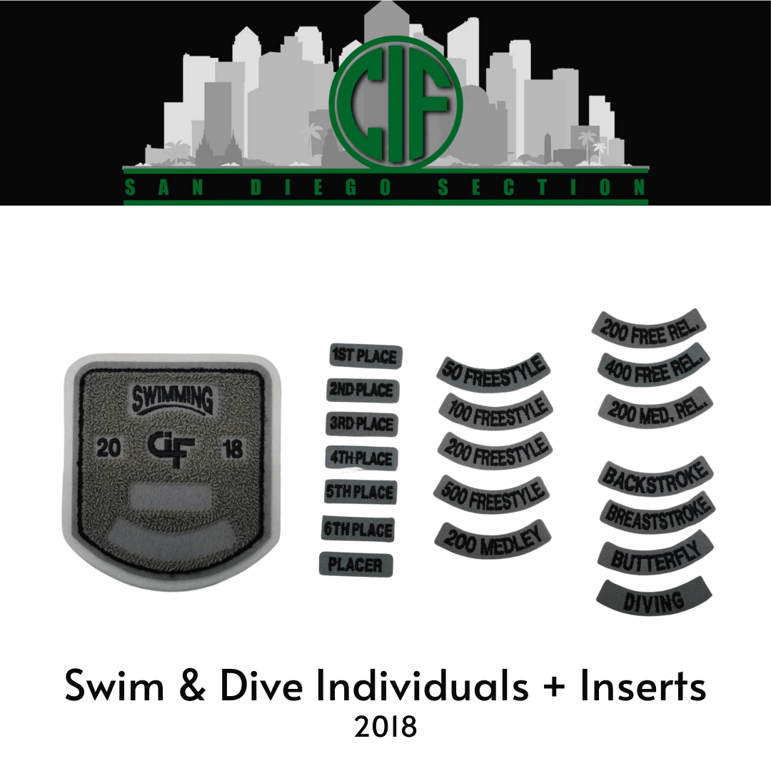 Swim & Dive Individuals + Inserts 2018