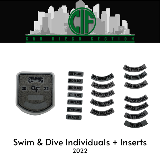 Swim & Dive Individuals + Inserts 2022