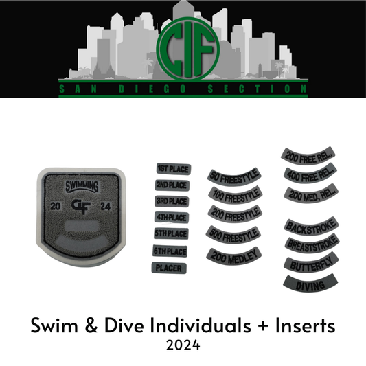 Swim & Dive Individuals + Inserts 2024