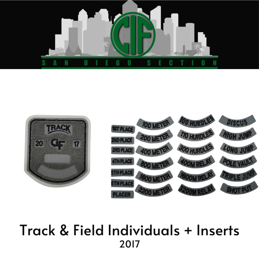 Track & Field Individuals + Inserts 2017