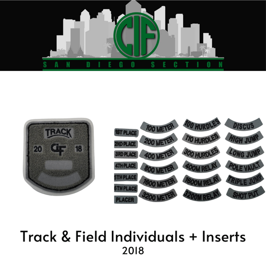 Track & Field Individuals + Inserts 2018