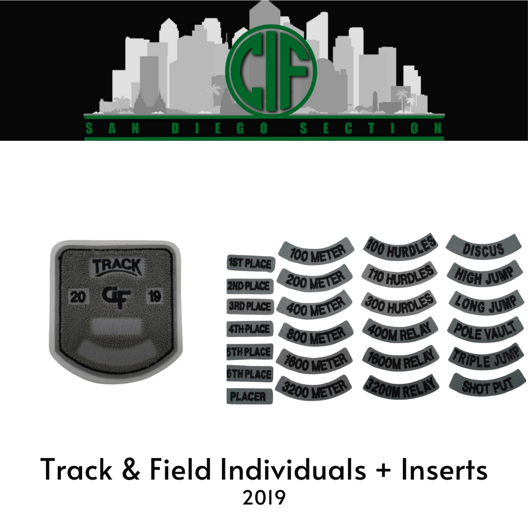 Track & Field Individuals + Inserts 2019