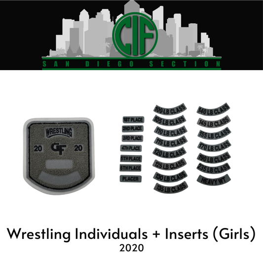 Wrestling Individuals + Inserts (Girls) 2020