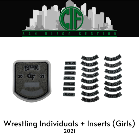 Wrestling Individuals + Inserts (Girls) 2021