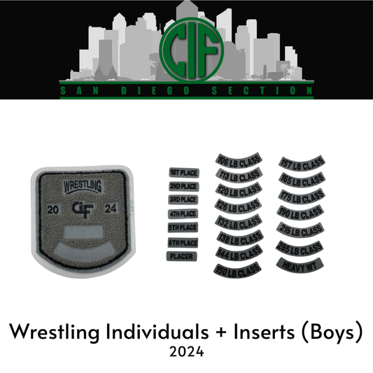 Wrestling Individuals + Inserts (Boys) 2024