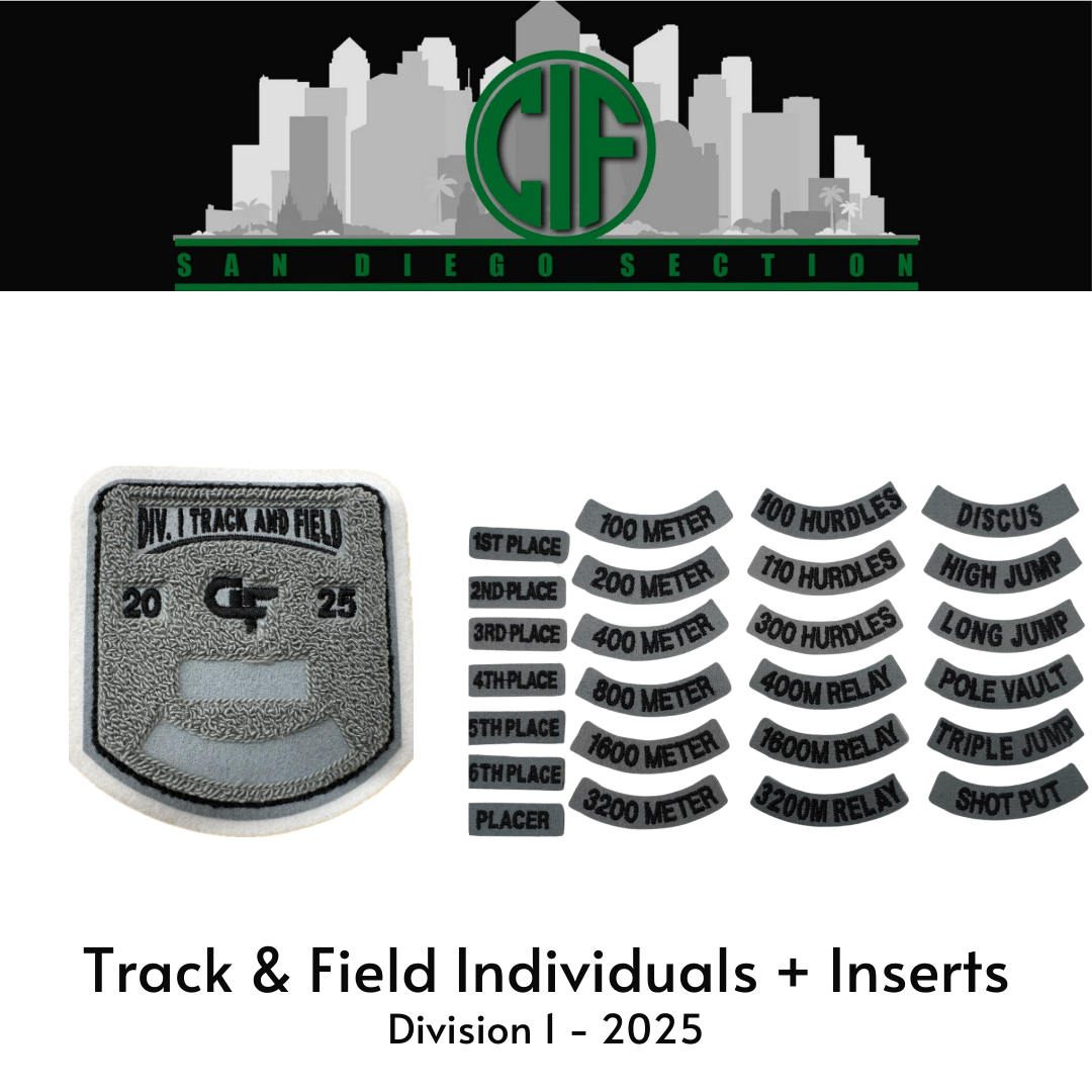 Track & Field Individuals Division 1 + Inserts 2025