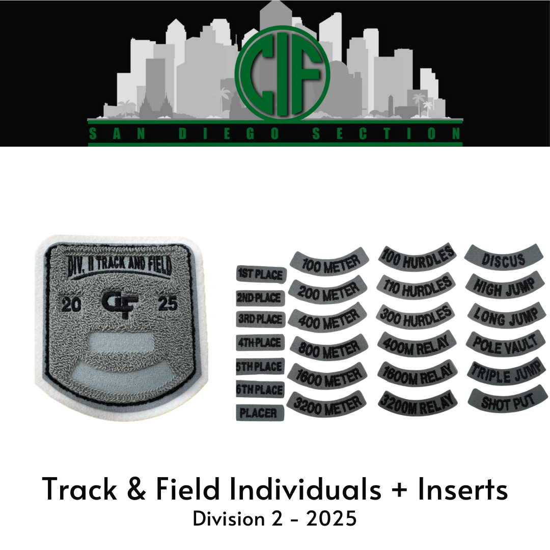 Track & Field Individuals Division 2 + Inserts 2025