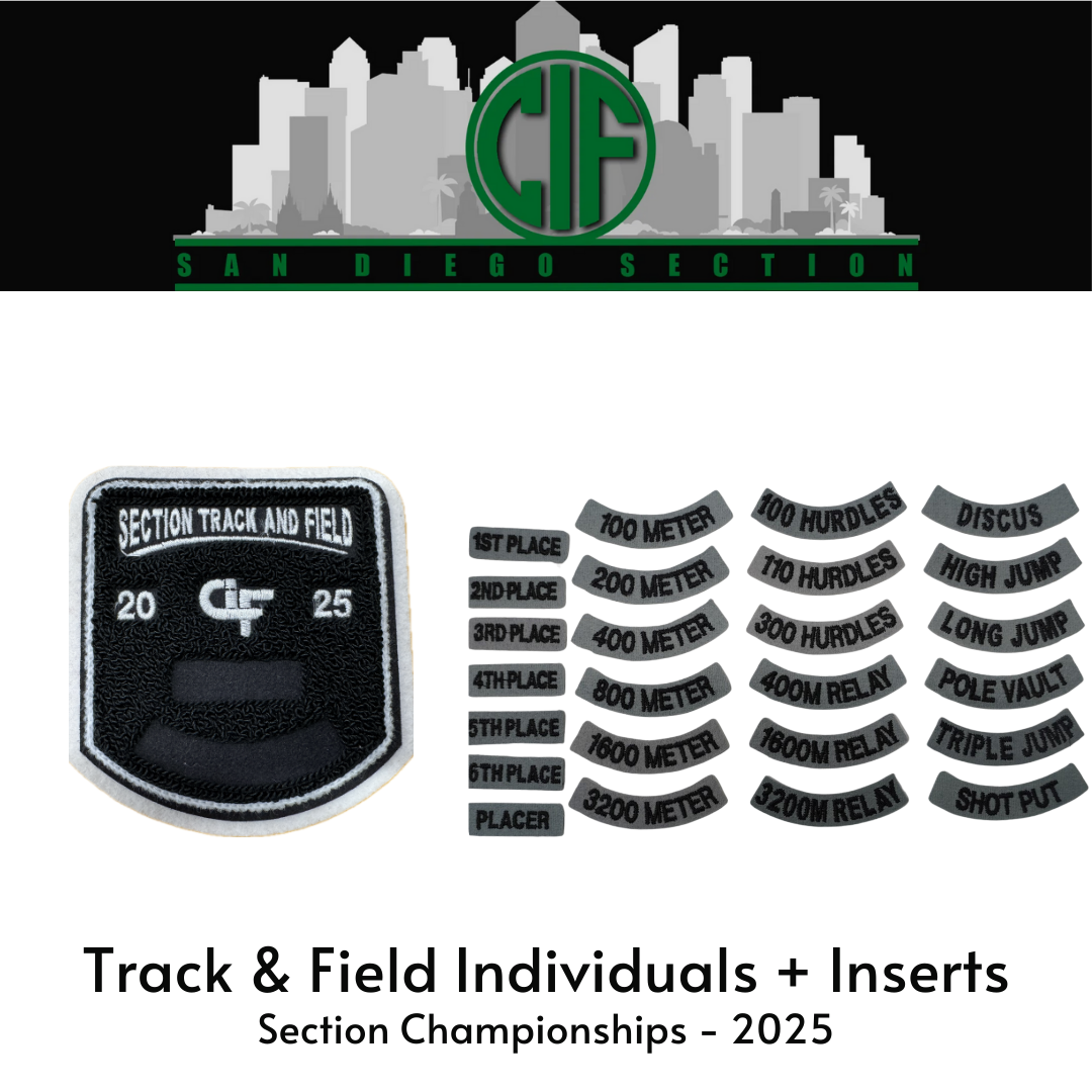 Track & Field Individuals Section Medalist + Inserts 2025