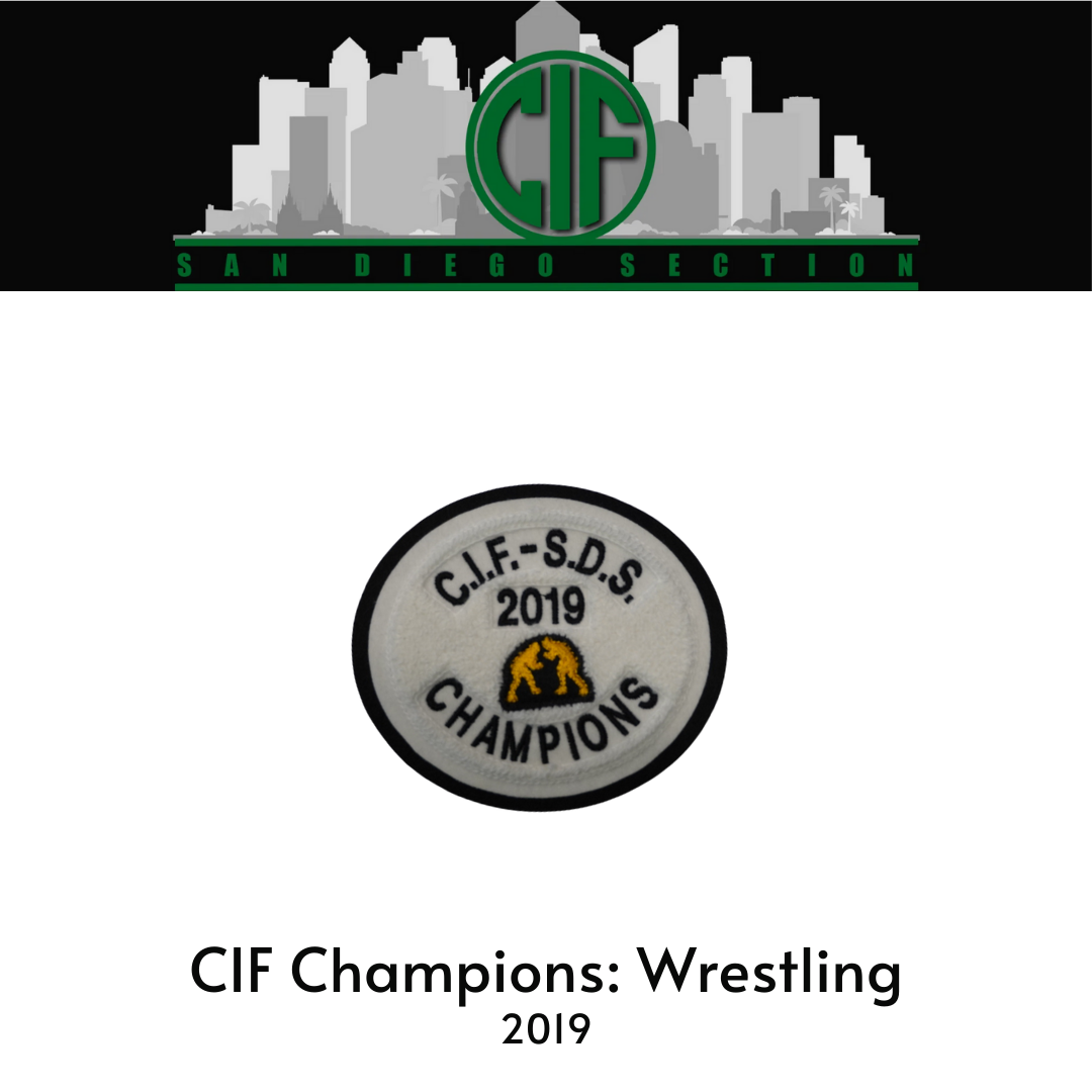 CIF Champions: Wrestling 2019