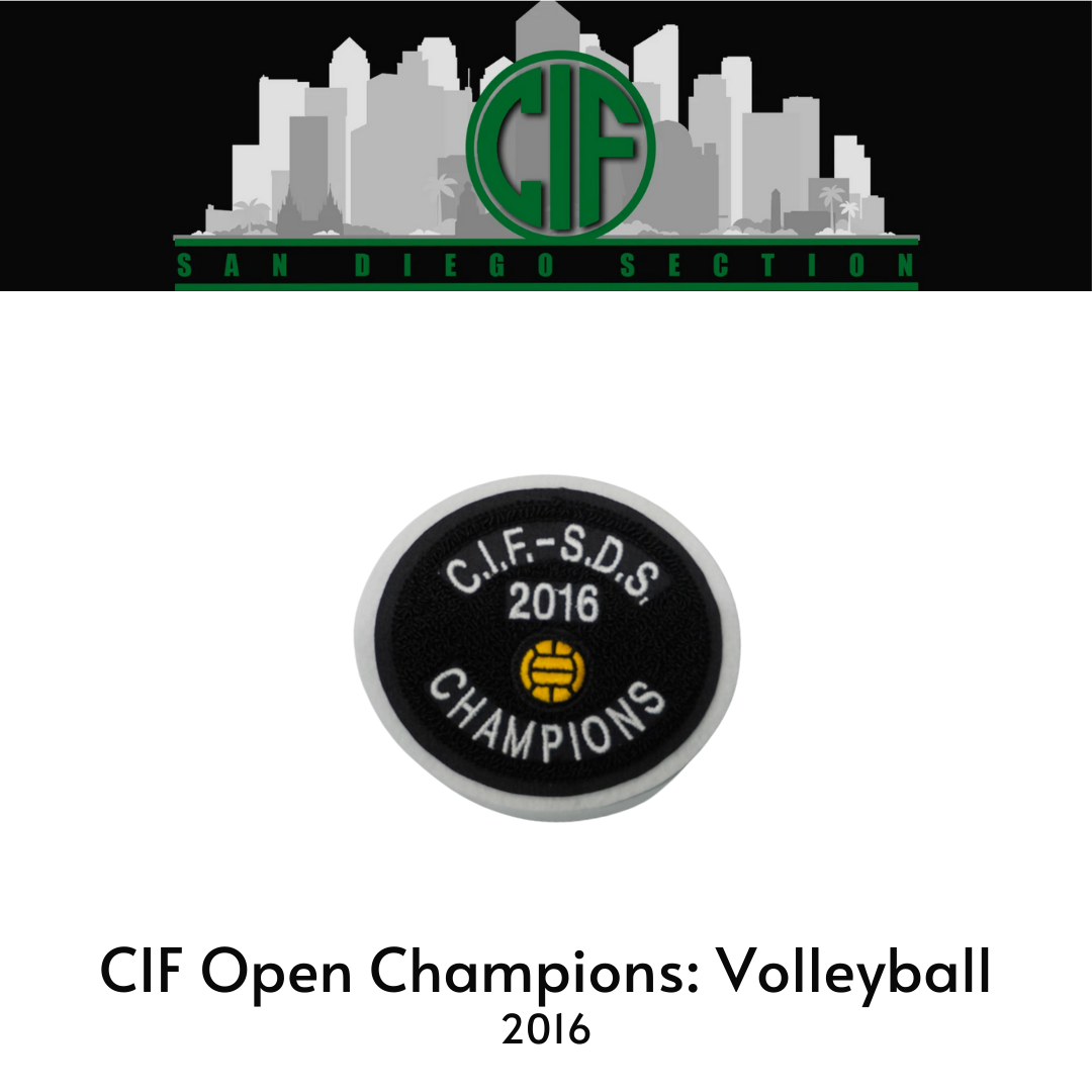 CIF Open Champions: Volleyball 2016