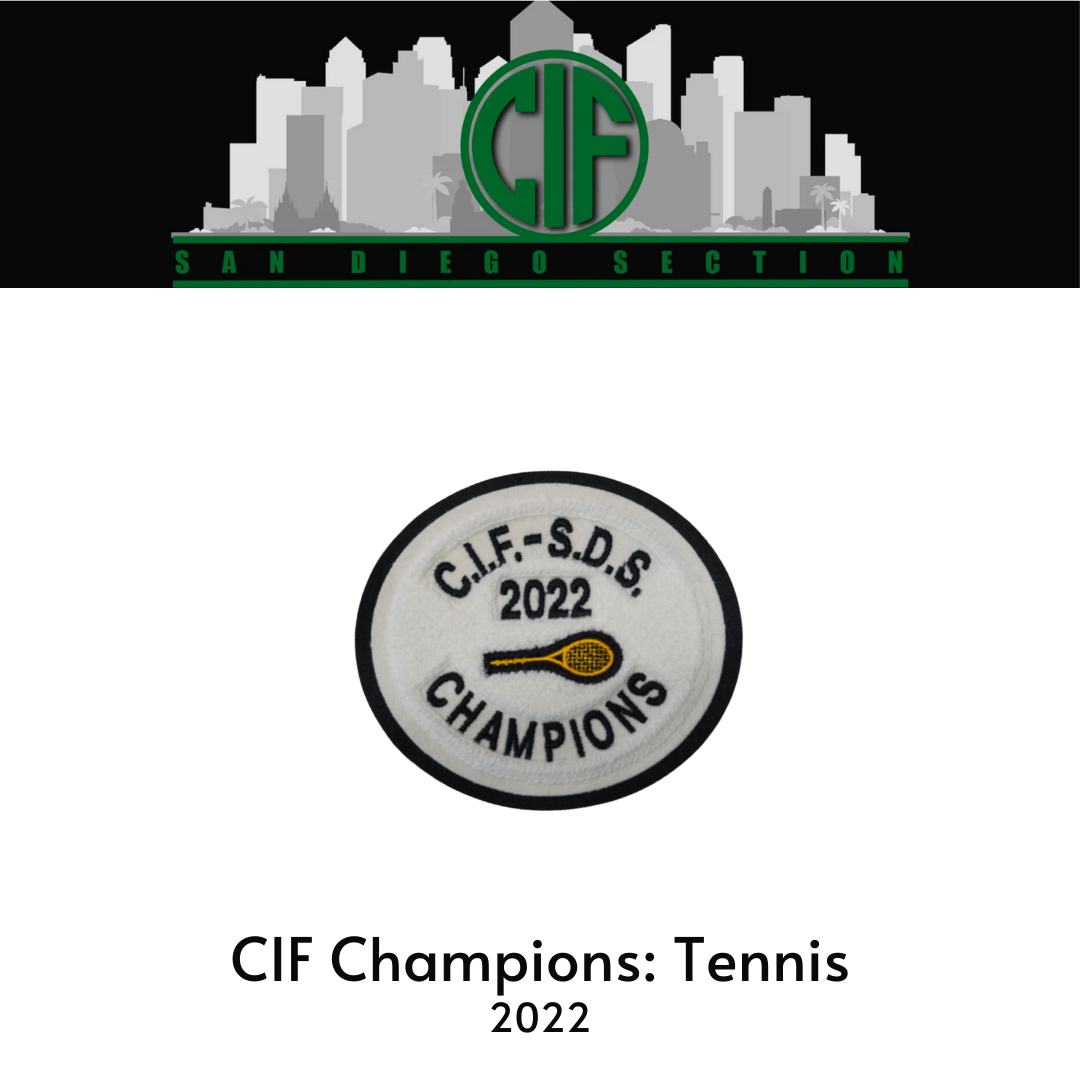 CIF Champions: Tennis 2022