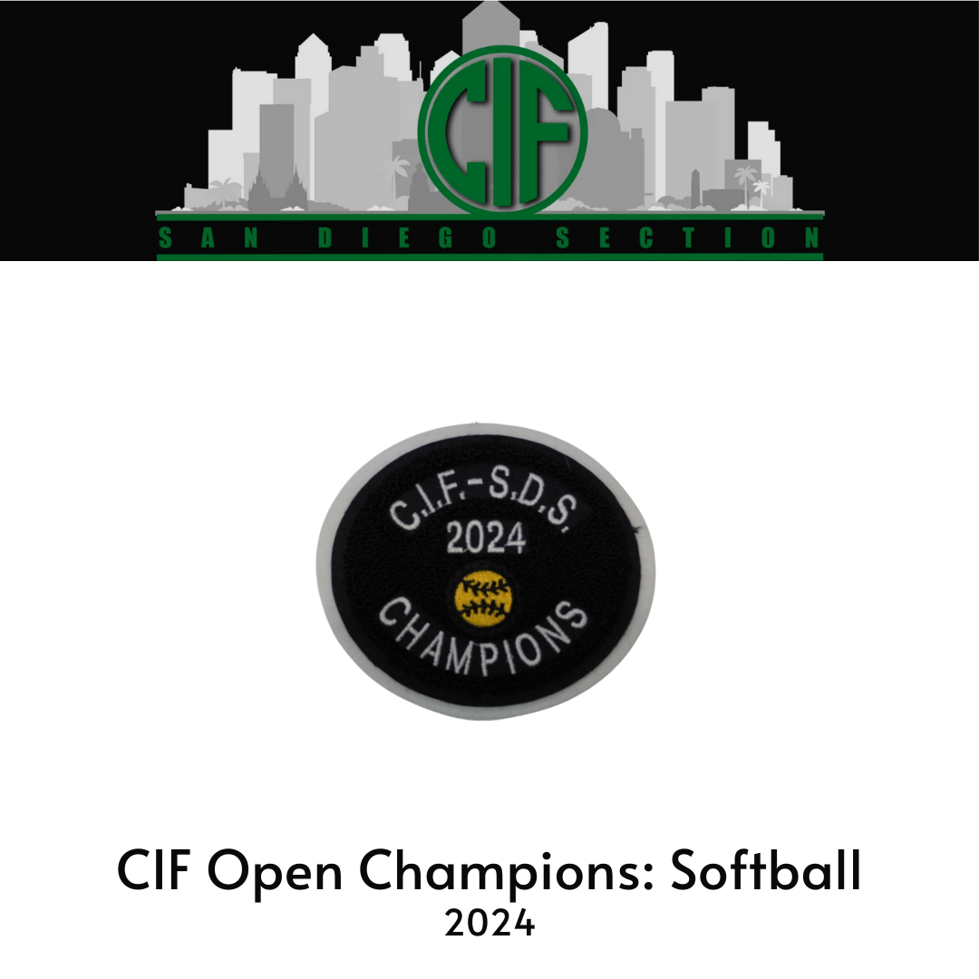 CIF Open Champions: Softball 2024