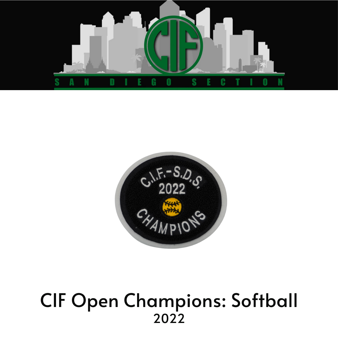 CIF Open Champions: Softball 2022