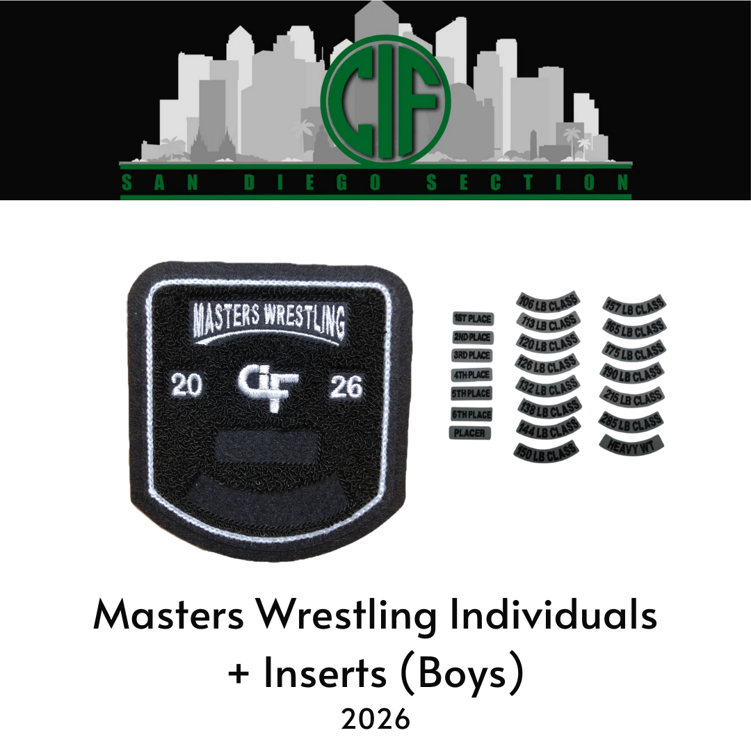 Masters Wrestling Individual + Inserts (Boys) 2026