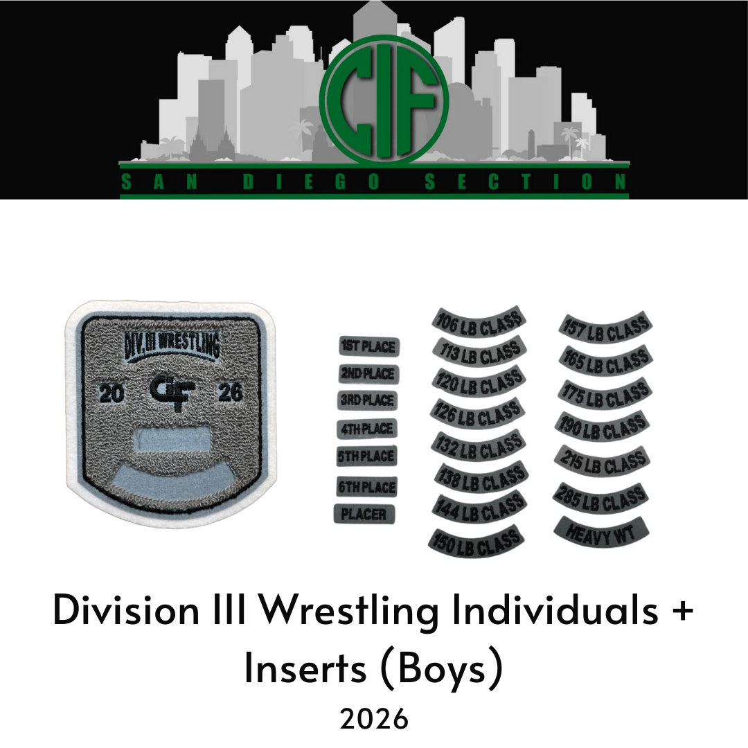 Boys Wrestling Division 3 Individual + Inserts (Boys) 2026