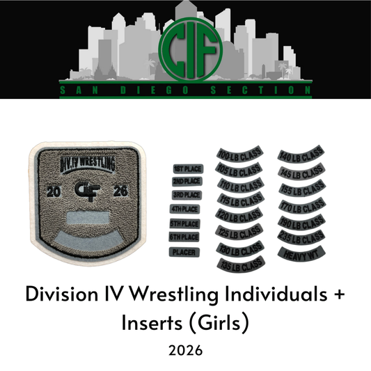 Girls Division 4 Wrestling Individuals + Inserts (Girls) 2026