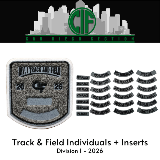 Track & Field Individuals Division 1 + Inserts 2026