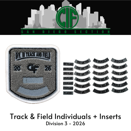 Track & Field Individuals Division 3 + Inserts 2026