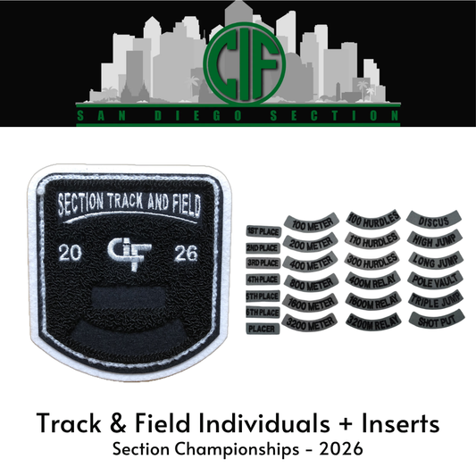 Track & Field Individuals Section Medalist + Inserts 2026